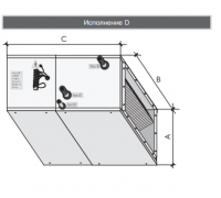 Канальный фанкойл Royal Clima VCF 460P2 (D)
