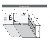 Канальный фанкойл Royal Clima VCF 460P2 (K)