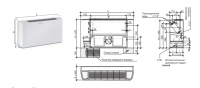 Канальный фанкойл Royal Clima VCT 84 VM3